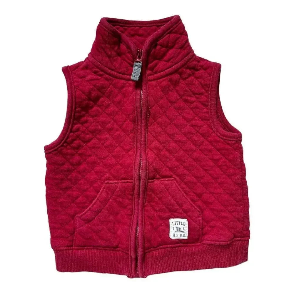 Carter’s | Red Quilted Vest (12 mos) ❤️